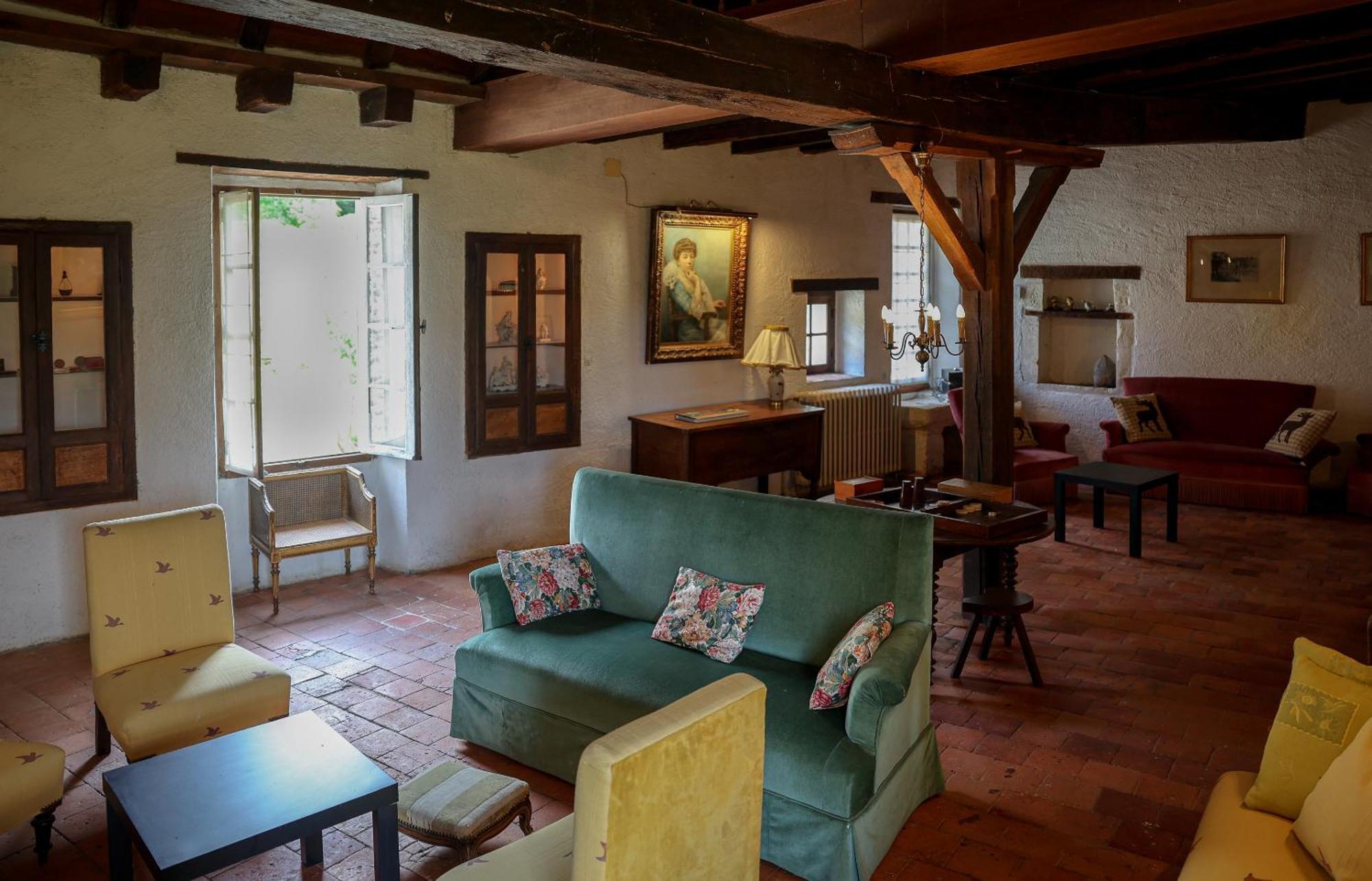 Chateau-Monastere De La Corroirie Montrésor Zimmer foto